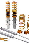 Compatible for Audi TT Coupe Roadster 8N 1.8T 1998 - 2006 Coilover Suspension Kit Coilovers