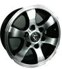 Velocity Edge Glossy Bronze Mag Wheels Set of 4