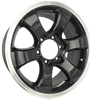 TorqueMaster Sleek 17" Glossy Silver Rims Set of 4