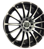 BlazeRider Sleek Machined Black 18" Mag Wheels Set of 4