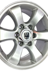 Velocity Edge Machined Silver Mag Wheels Set of 4