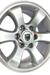 Velocity Edge Machined Silver Mag Wheels Set of 4