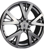 Velocity Vortex Hyper Black Wheels Set of 4