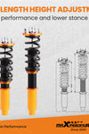 Coilover Suspension Compatible for Honda Accord 98-02 compatible for Acura 99-03 Adjustable Heihgt SPT