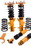 Compatible for Nissan sentra coilovers 2007-2012 FrontRear Coilover Kit 24 Ways Adjustable Damper