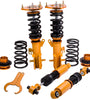 Compatible for Nissan sentra coilovers 2007-2012 FrontRear Coilover Kit 24 Ways Adjustable Damper