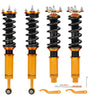 Compatible for Acura TSX 2004-2008 Coilover Suspension Shock Absorbers Damper Adjustable lowering kit