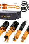 Coilovers Shock Strut Kit compatible for Toyota Yaris 13-17 24 Levels Adj Damper Suspension