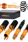 Coilovers Shock Strut Kit compatible for Toyota Yaris 13-17 24 Levels Adj Damper Suspension