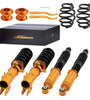 Coilovers Shock Strut Kit compatible for Toyota Yaris 13-17 24 Levels Adj Damper Suspension