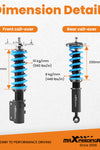 Mazda RX-7 FC Coilover Struts 86-91 24-Way Adjustable Suspension