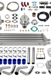 T3/T4 T3 T4 T04E Universal Turbo Kit With WastegateIntercooler Piping BOV