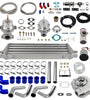 T3/T4 T3 T4 T04E Universal Turbo Kit With WastegateIntercooler Piping BOV