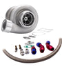 Universal Turbo for GT45 T4 V-BAND 600+HPS Boost with Oil Return Line kits