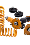 Rear Coilovers Shocks Springs compatible for BMW X5 E53 2000-2006 Adj. Height Golden Lowering Kit