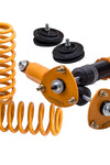 Rear Coilovers Shocks Springs compatible for BMW X5 E53 2000-2006 Adj. Height Golden Lowering Kit