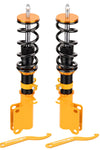 Compatible for BMW X5 E53 2000-2006 2002 2003 2004 2005 2x Front Coilover Shocks and Springs Lowering Kit