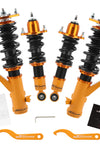 Compatible for HONDA CIVIC VIII 2-door coupe (FG1/FG2) 2006-2011 4pcs 24 Damper Adjustable Suspension Coilovers Shock Absorber kits Lowering Kit