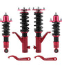 2002 compatible for Honda Civic 2001 2003 2004 2005 Adjustbale Height Shock Strut Red Coilovers