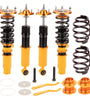 Compatible for BMW E46 3-Series 1998-2005 4pcs 24 Damper Adjustable Suspension Coilovers Shock Absorber kits Lowering Kit