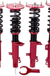 Coilover Kits compatible for Ford Taurus compatible for Mercury Sable 1996-2005 Adj Height Shocks Red