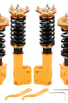 Compatible for Subaru Impreza GC8 Coilovers Absorber 24 Ways Adjustable Damer Coilover Lowering Kit