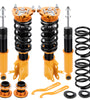 4pcs Adjust Height Coilovers Suspension Kits Shock Absorber compatible for Honda CIVIC 2006-2011 Lowering Kit