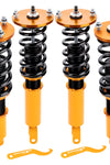 Compatible for Honda Accord 1994 - 1997 Shock Absorbers Struts Full Set Coilovers Suspension Kit Lowering Kit