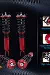 Racing Coilovers compatible for Honda Accord 90-97 compatible for Acura 97-99 CB CD 24 Ways Damper Shocks Lowering Kit