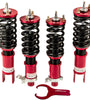 Compatible for Honda CIVIC ED2 ED3 ED4 1989-1991 4pcs 24 Damper Adjustable Suspension Coilover Shock Absorber kits Lowering Kit