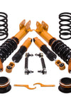 Shock Absorbers Adjustable Height Coilover Suspension Kit compatible for Honda Odyssey 1999-2004