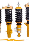 Coilover Spring+Shock compatible for Mini Cooper R50 R53 2002-2006 R52 2005+ Adj. Damper Lowering Kit