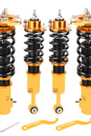 Compatible for Mitsubishi Lancer/Mirage compatible for FWD 02-06 Full Suspension Coilover Coilovers Kits Lowering Kit