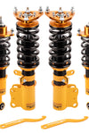 Compatible for Mitsubishi Lancer CJ CY2A/CZ4A 08-16 (Set of 4) 24 Ways Adjustable Coilover Lowering Kit