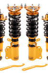 Compatible for Mitsubishi Lancer CJ CY2A/CZ4A 08-16 (Set of 4) 24 Ways Adjustable Coilover Lowering Kit