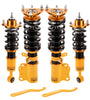 Compatible for Mitsubishi Lancer CJ CY2A/CZ4A 08-16 (Set of 4) 24 Ways Adjustable Coilover Lowering Kit