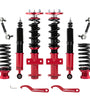 2005-2014 compatible for Ford Mustang Damper Adjustable Tuning Coilovers Kits Red 