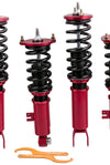 24-Way Adj. Damper Coilover compatible for Nissan 300ZX 90-96 Coil Spring Struts z32 coilovers Lowering Kit