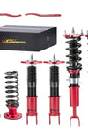 for Nissan 350z coilovers Z33 Height Adj. Coilovers Kits Racing Shocks Red lowering kit