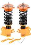 Compatible for Nissan Silvia s13 coilovers 180SX 200SX 240sx coilovers Strut Front Full Adj. Coilover Lowering Kit