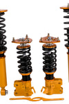 Adj Height Coilovers Kits compatible for Nissan s14 coilovers 95-98 Suspension Coil Spring Shock Lowering Kit