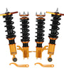 24-Steps Adj. Damper Coilover Suspensions compatible for Nissan Sentra B15 Pulsar N16 00-06 Lowering Kit