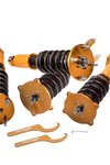 MaXpeedingrod Complete Coilovers Kit compatible for Porsche Cayenne 2002-2010 Adjust Damper Lowing kit