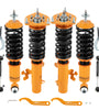 4pcs Coilovers Kits Compatible for MINI Clubman R55 2007–2014 Adj. Damper Shock Absorbers lowering kit