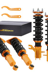 Coilovers 24-way Damping Strut Coil Spring compatible for Nissan Sentra 00-06 Shock lowering kit