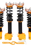 Compatible for SUBARU IMPREZA 2000.08-2007.06 24 Ways Adjustable Coilover Struts Lowering Kit 