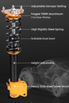 Compatible for SUBARU IMPREZA 2000.08-2007.06 24 Ways Adjustable Coilover Struts Lowering Kit