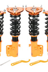 Coilover Suspension 24 Way Adjustable Damper Kit compatible for Subaru Legacy 05-09 BL BP lowering kit