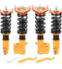 Coilover Suspension 24 Way Adjustable Damper Kit compatible for Subaru Legacy 05-09 BL BP lowering kit