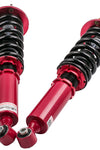 1986 - 1993 compatible for Toyota Supra MA70 GA70 JZA70  Damper Adjustable Racing Coilovers Red